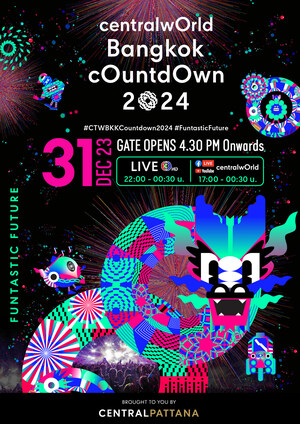 Ein spektakulärer, sehenswerter Countdown in Thailand im Central World, dem Times Square von Asien