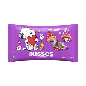 New Hershey's Kisses Milk Chocolates with Snoopy &amp; Friends Foils Inspire Sweet Connections this Valentines Day