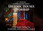 Candlelight Tour of Historic Houses of Worship returns to Downtown Frederick on December 26
