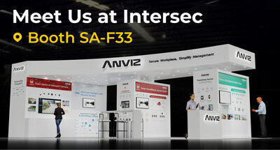 Anviz Booth SA-F33 at Intersec 2024