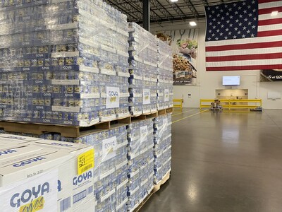 Goya's Christmas donation of 250,000 pounds of products including beans, coconut water, and other products will be distributed directly to thousands of families in Texas with the help of Catholic Charities of Houston, Catholic Charities of San Antonio, Houston Food Bank, and North Texas Food Bank.