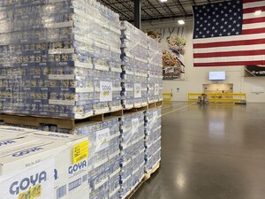 GOYA FOODS OF TEXAS SPREADS HOLIDAY CHEER BY DONATING 250,000 POUNDS OF FOOD TO PEOPLE IN NEED FOR CHRISTMAS