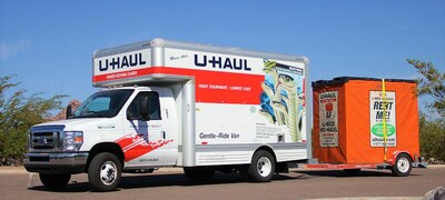 U-Box Load Share reduces traffic and carbon dioxide emissions by allowing a family moving their belongings in a U-Haul truck to tow a trailer loaded with another family's U-Box container to the same destination city. Reduce carbon emissions.