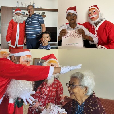 Manipal Hospitals' Secret Santas surprising senior citizens