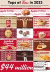 2023年TimsTims顶点:苹果Fritter卸载BostonCream为顶点甜甜圈,
