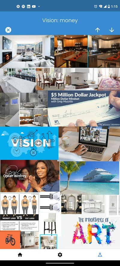 2023 vision board for black women