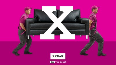 RXBAR® will cover the costs of you relocating your couch this winter and pay for your new gym equipment.