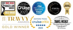 Princess Cruises Ends 2023 with Top Awards from Prestigious Travel Industry Organizations Around the World