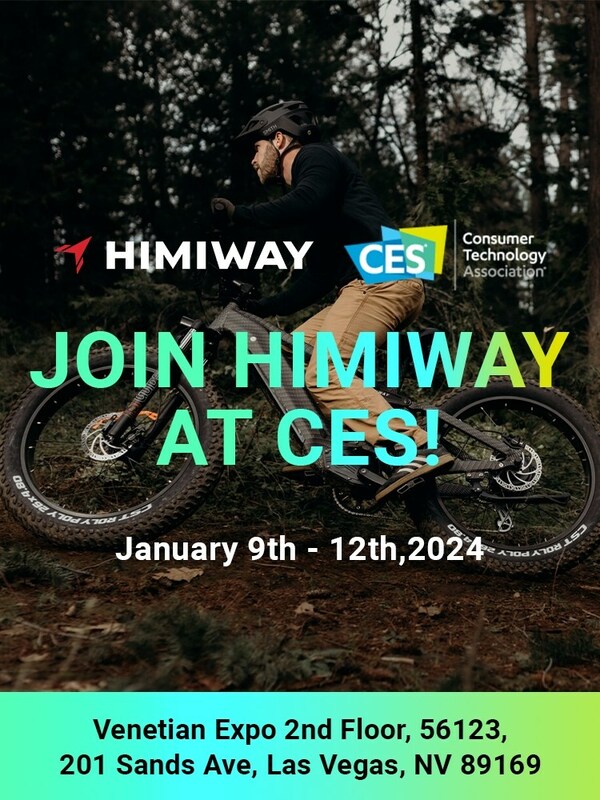 Visit Himiway's booth at the Venetian Expo, 2nd Floor, Booth 56123, to witness the future of e-mobility.