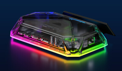JSAUX reveals new 8-in-1 and 12-in-1 transparent RGB docking