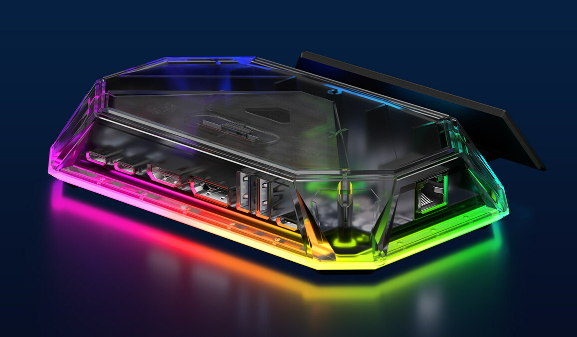JSAUX reveals a transparent RGB docking station for Steam Deck, ROG Ally and Legion Go - Vimarsana News