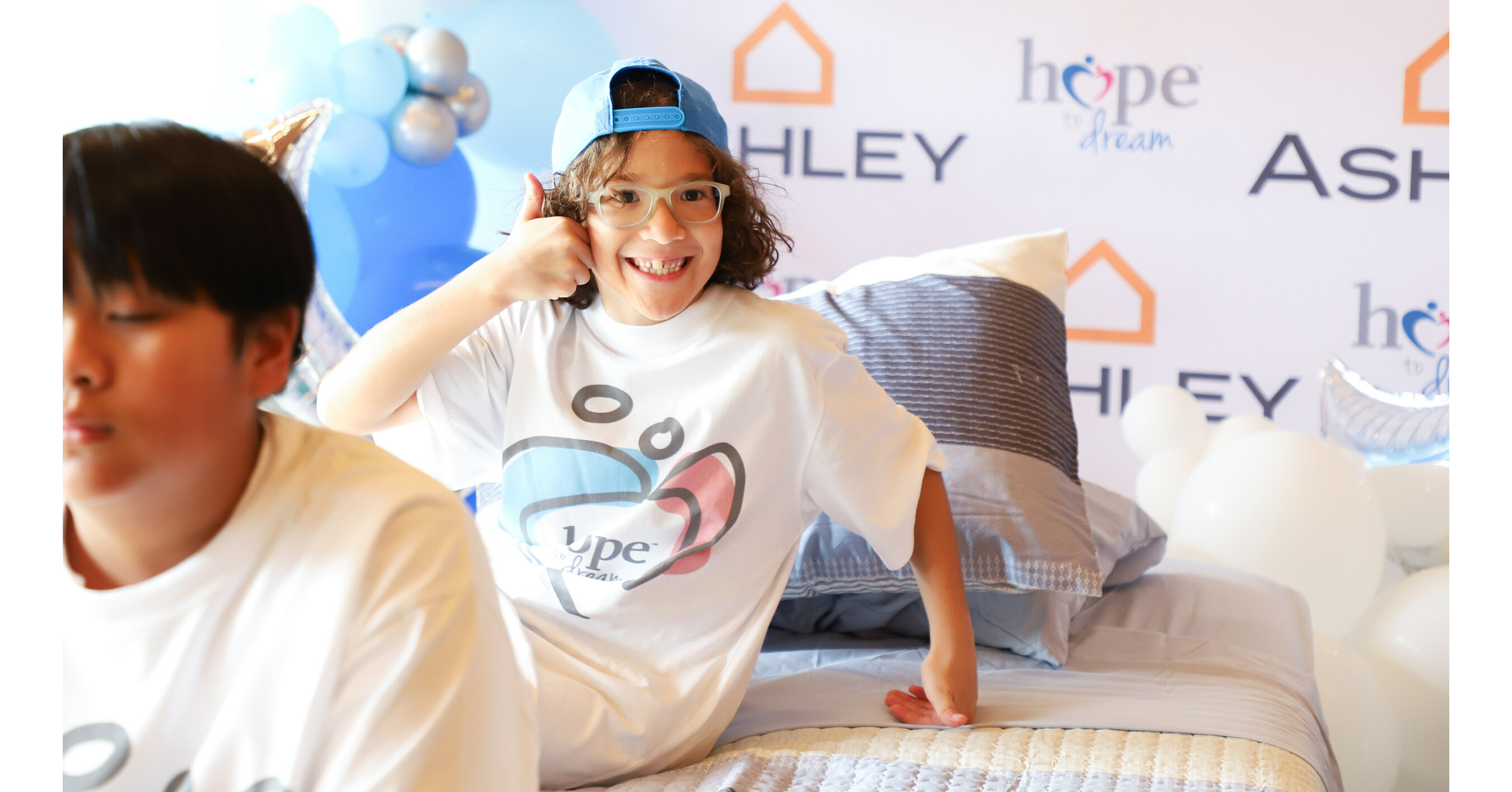 Ashley Partners with Hope to Dream to Bring Children a Good Night's