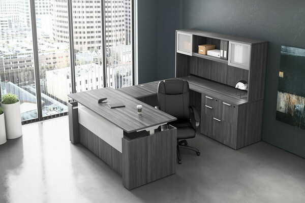 The best desk overall is impressive, featuring height adjustable functionality for the modern business executive.