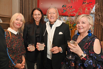 In 2008 Jane became an adviser to the British Fashion Council (BFC) and helped to raise the profile of the fashion industry. She is reunited with former associates at the Evening Standard's Columnists' Lunch in December 2023. From left to right: Justine Simons OBE, London's Deputy Mayor for Culture and Creative Industries; Caroline Rush CBE, Chief Executive of the British Fashion Council; Harold Tillman CBE, Former Chair of the British Fashion Council and Jane Boardman. Credit: Dave Bennett / Getty Images