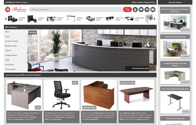 The madisonliquidators.com website receives a major homepage redesign featuring improved navigation, product image slideshow and image grid for streamlined browsing.