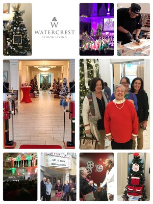 The residents of Watercrest Columbia Assisted Living and Memory Care enjoyed a month full of holiday celebrations from Christmas pageants and movie viewings to holiday brunch and Festival of Trees events.  Watercrest Columbia is located in Columbia, South Carolina.