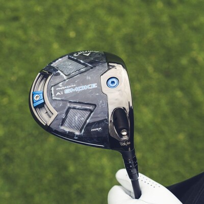The new Callaway Paradym Ai Smoke MAX Driver is sweeter from every spot.