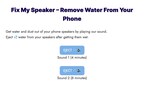 Innovative Web Tool 'Water Out of Speaker' Launches, Resolving Everyday Smartphone Dilemmas