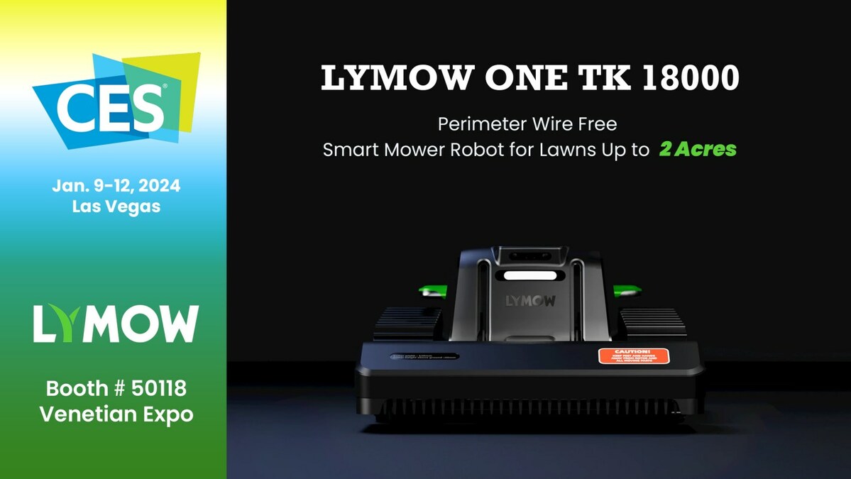 Lymow Reinvents the Lawn Mower; Previews Smart Mower Robot at CES 2024 - Vimarsana News