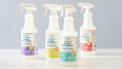 Wondercide's indoor pest control sprays are powered by nature and lab-proven alternatives to conventional products. Choose from four scents: Cedarwood, Peppermint, Rosemary or Lemongrass.