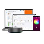 Homey Pro smart home hub, with companion mobile, tablet and web app
