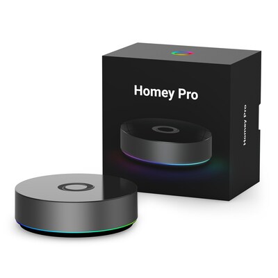 Homey Pro with packaging