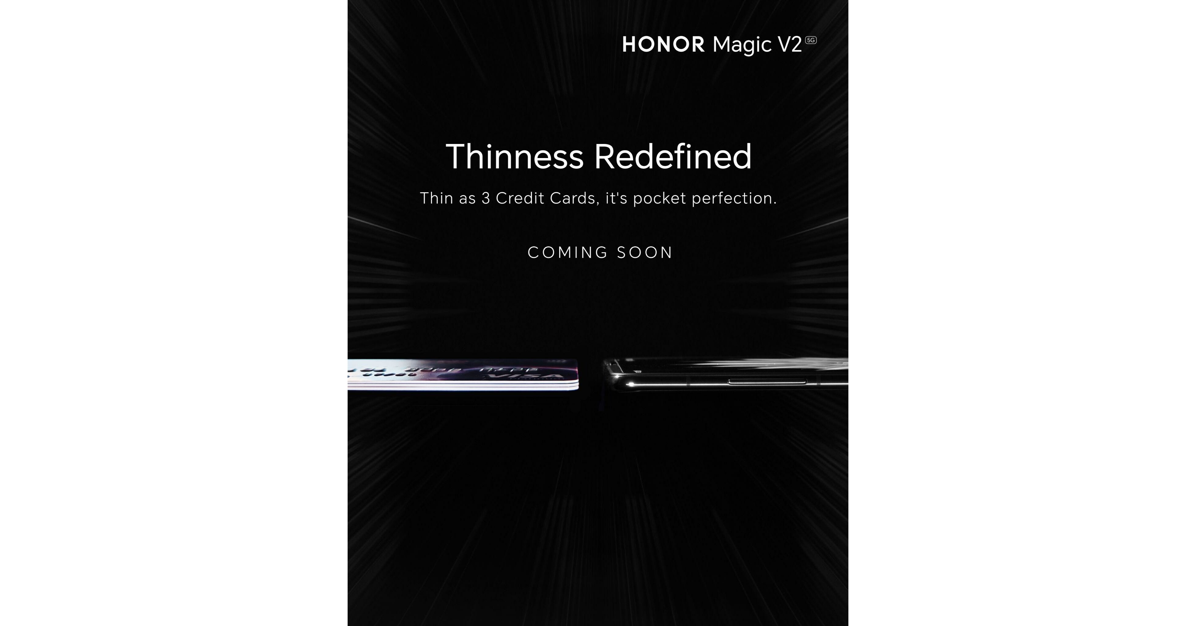 Honor Magic V2, The revolution arrives to foldable phones