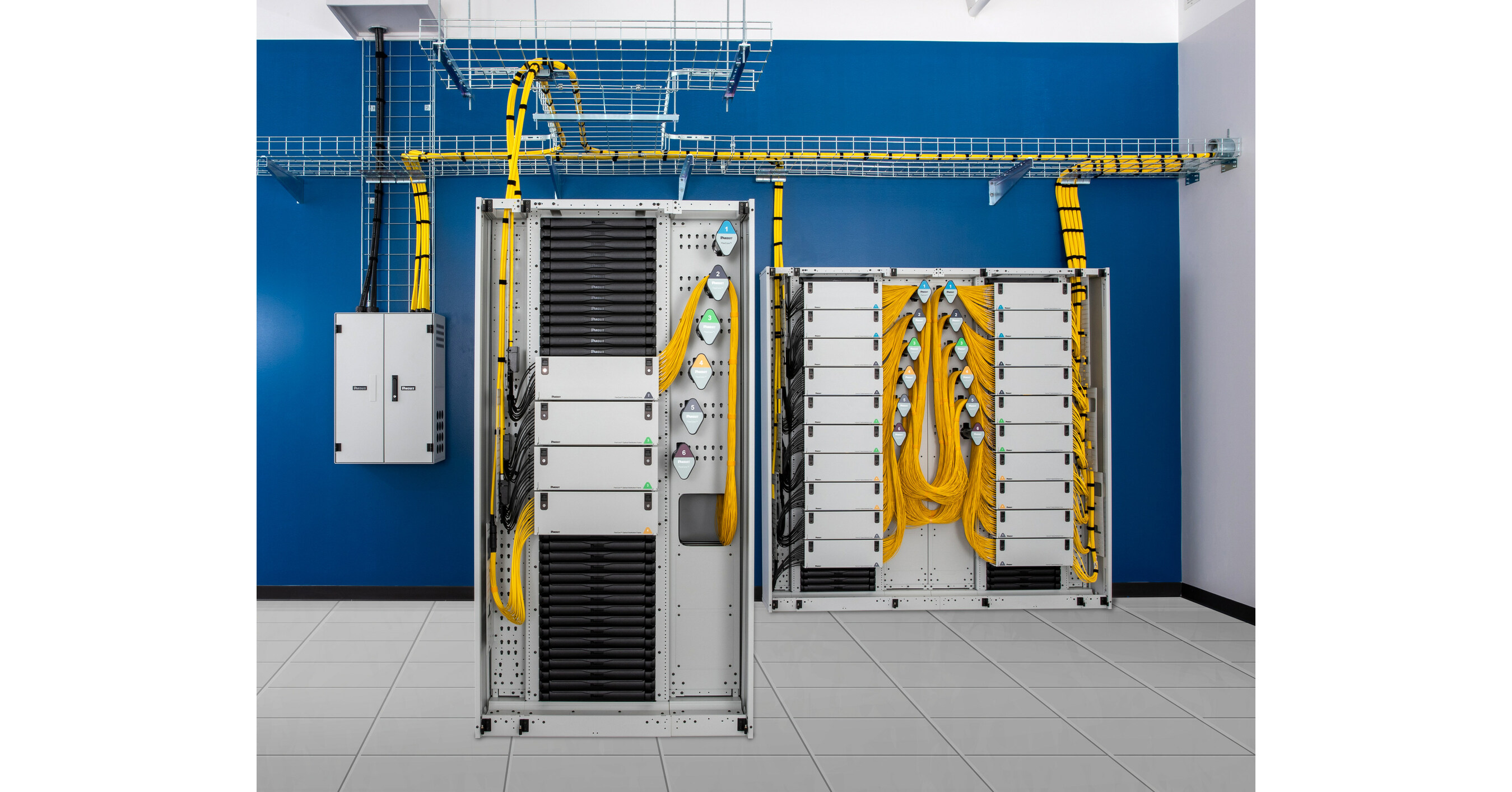 Panduit Launches Wire Basket Cable Tray Routing System