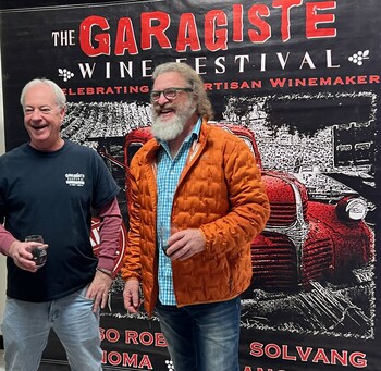 Garagiste Festival co-founders Doug Minnick and Stewart McLennan.