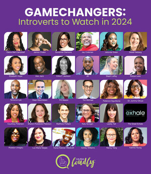 The Great Exhale Honored on The G List - Gamechangers: Introverts to Watch in 2024