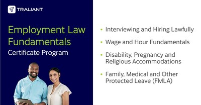 Traliant Announces New Employment Law Fundamentals Certificate Program