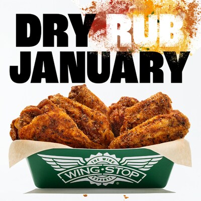 Wingstop introduces Dry Rub January, challenging fans to indulge in the brand's signature dry rubs on cooked-to-order wings, chicken tenders and chicken sandwiches all month long.
