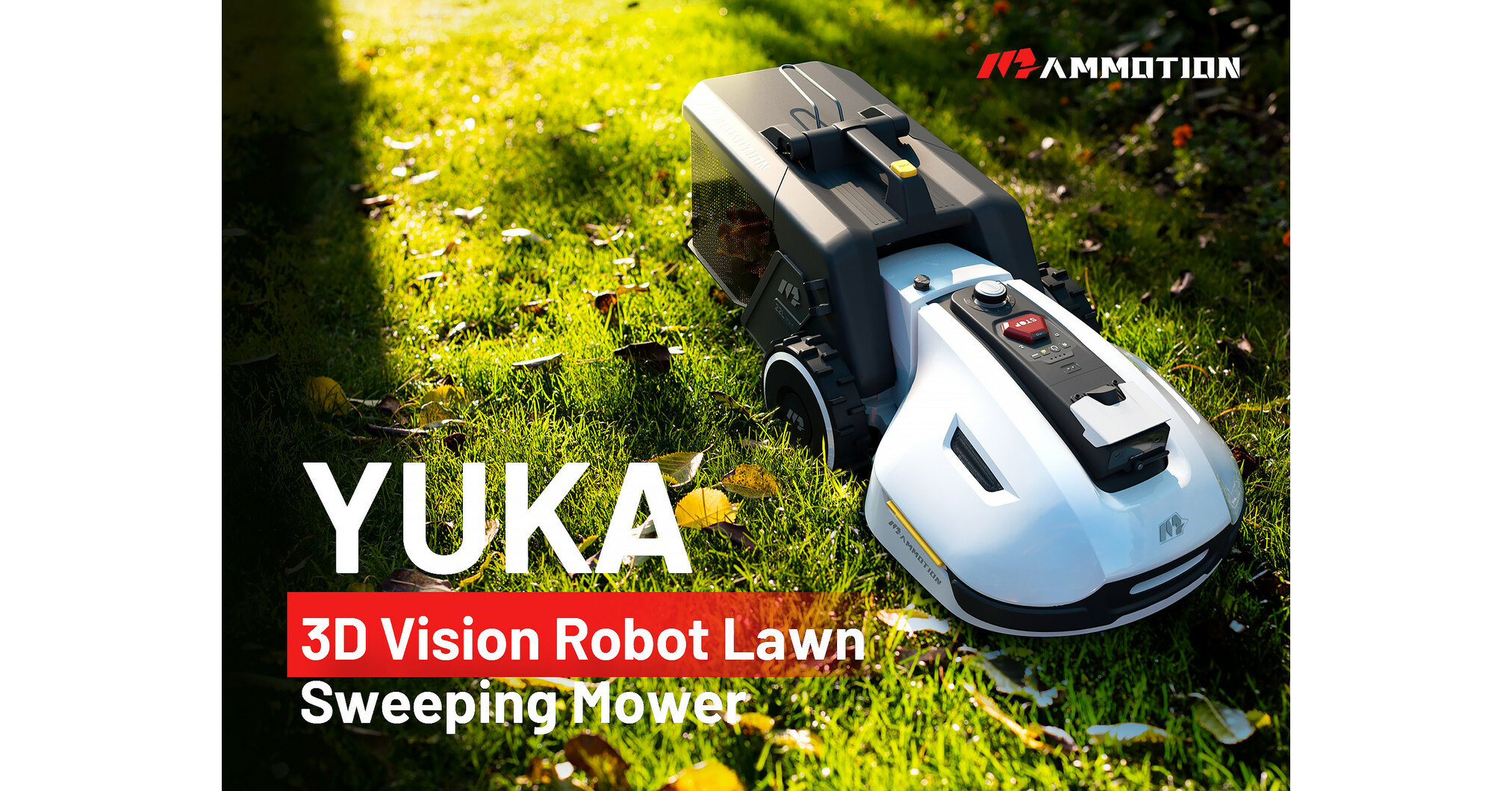 MAMMOTION Introduces YUKA, 3D Vision Robotic Mower with Self-Emptying  Sweeper and Lawn Imagery Printing