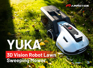 MAMMOTION Introduces YUKA, 3D Vision Robotic Mower with Self-Emptying Sweeper and Lawn Imagery Printing