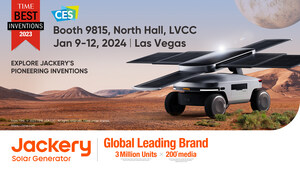Jackery Unveils Revolutionary Green Energy Innovations at CES 2024: Introducing Solar Generator Mars Bot and Solar Generator for Rooftop Tent