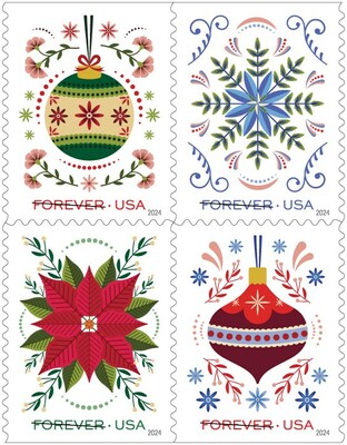 Holiday Joy Stamps coming in 2024.