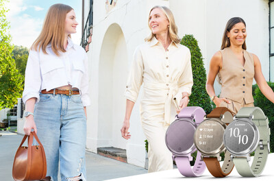 Designed for any lifestyle, the petite and fashionable Lily 2 series smartwatches offer essential health, fitness and connected features.