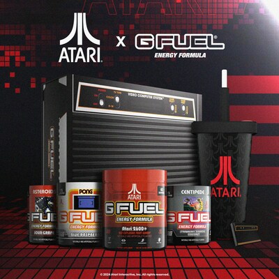 G FUEL's Atari 2600+ Collector's Box comes to GFUEL.com on Wednesday, January 10.