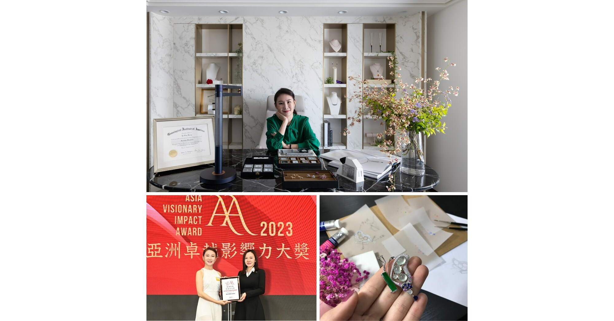 Kelly Huang Jewelry: Rising Asian Young Designer Honored with