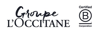L’OCCITANE Group logo with B Corporation logo (PRNewsfoto/L’OCCITANE Group)