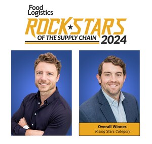 Sheer Logistics' Tyler Hoffmeister and Nate Schwandt Selected as Winners of Food Logistics 2024 Rock Stars of the Supply Chain Award