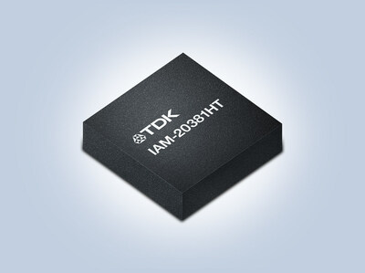 TDK announces new 3-axis accelerometer, finalizing transition of SmartAutomotive™ non-safety product family to 105°C