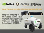 Leopard Imaging to Showcase NVIDIA Isaac Nova Orin-Based Reference Design Cameras Hawk and Owl from Segway Robotics' Nova Carter at CES 2024