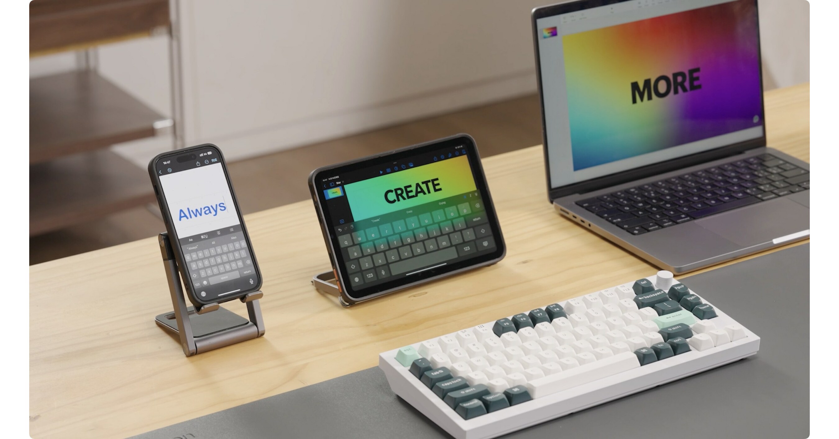 Keychron makes grand debut at CES 2024, showcasing the first wireless ...