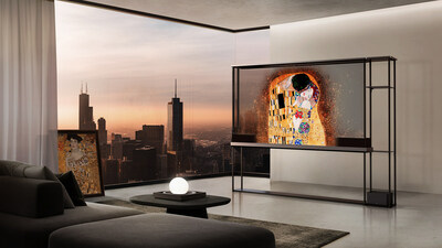 LG's transparent OLED T series TV is bringing back the 3D hype
