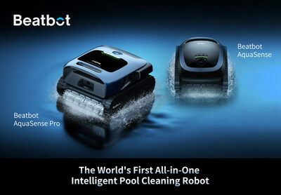 The Beatbot AquaSense Pro and AquaSense are set to redefine smart pool care as first pool cleaners with true decision-making capabilities. They feature the powerful Beatbot OS equipped with smart chips, multi-sensor fusion, and AI algorithms for ultra-efficient cleaning.
