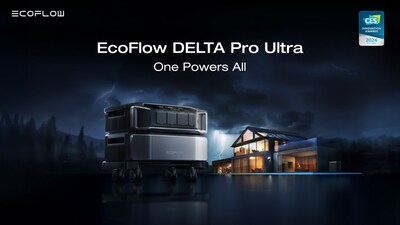 Ecoflow DELTA Pro Ultra offers the highest capacity whole-house battery generator available with up to one month of power backup.