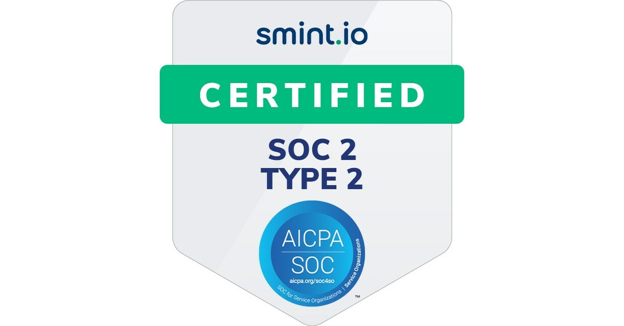 Smint.io announces successful completion of SOC 2® Type 2 examination - PR Web