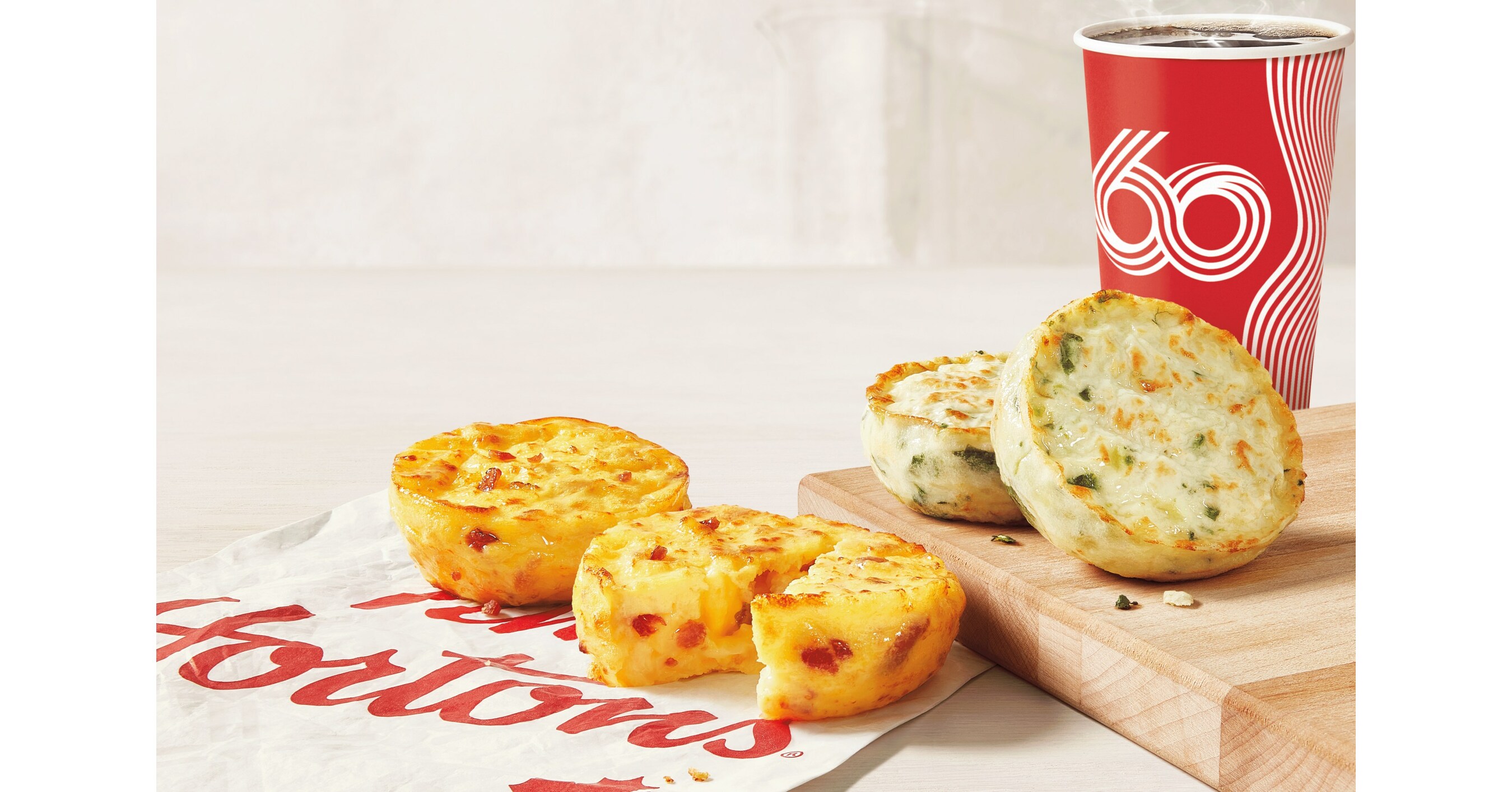 Tim Hortons Omelette Bites are BACK! Enjoy these delicious, fluffy and high protein breakfast