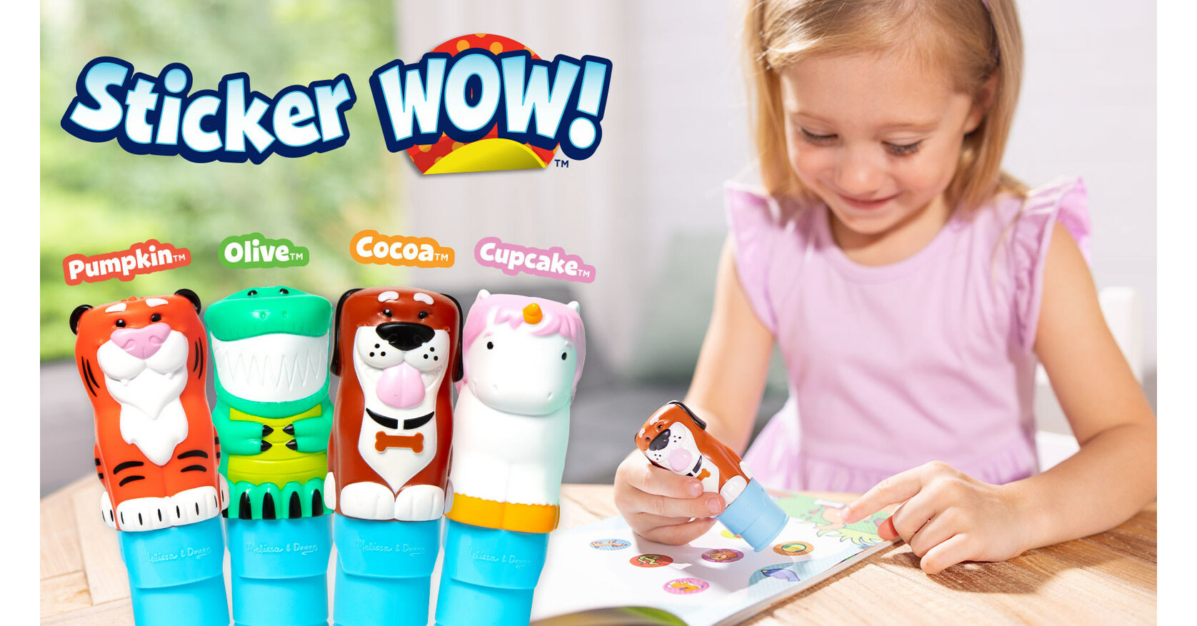 Melissa & Doug, a Brand Trusted in Early Childhood Play, Revolutionizes  Stickers with the National Launch of Sticker WOW!™